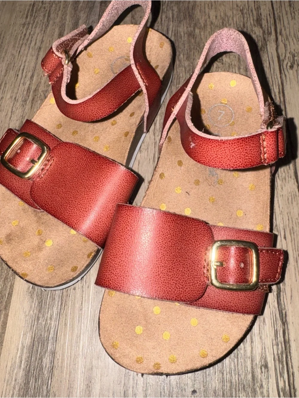 Cat & Jack Brow Adjustable Buckle Sandals for Kids